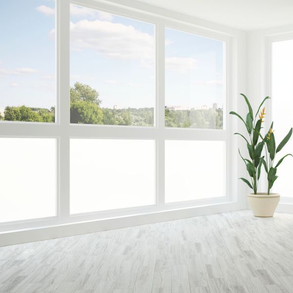 Gardinia Fensterfolie Milchglas-Optik 90x200 cm - Weiß Matt (23-4101)  online kaufen