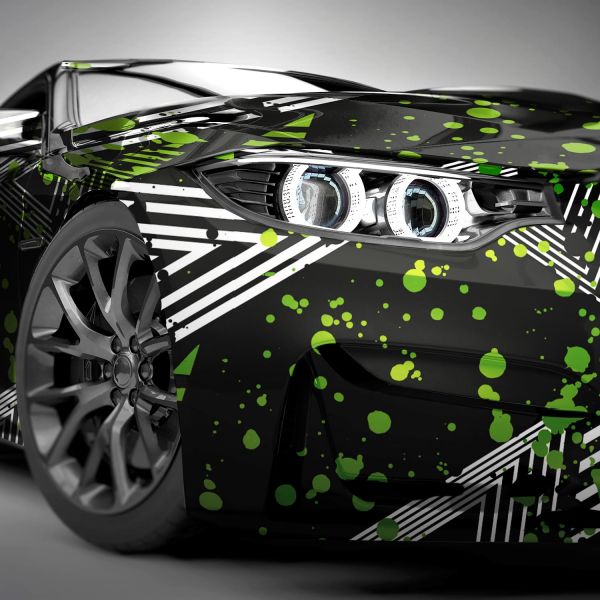 Green Grunge Camouflage