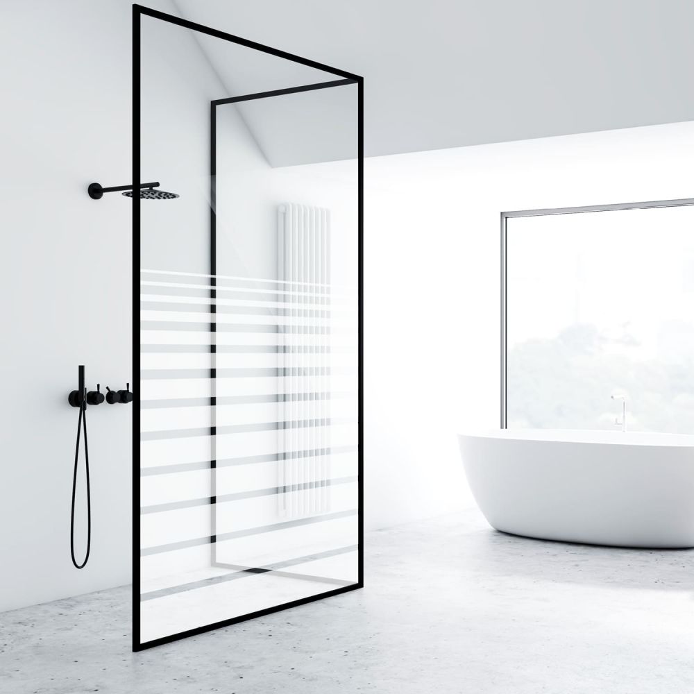 Milchglasfolie SOL-DF16 Horizontale Streifen Milchglasfolie SOL-DF16 Horizontale Streifen