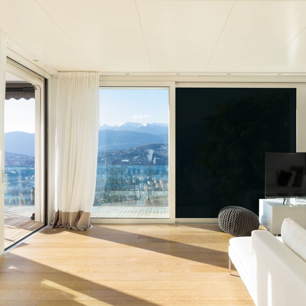 Sonnenschutzfolie außen SOL‑sbX silber black Sonnenschutzfolie außen SOL‑sbX silber black