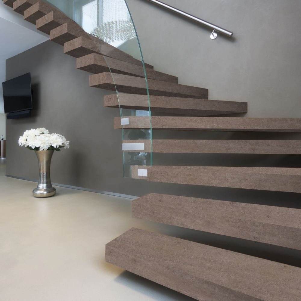 Eiche grau strukturiert