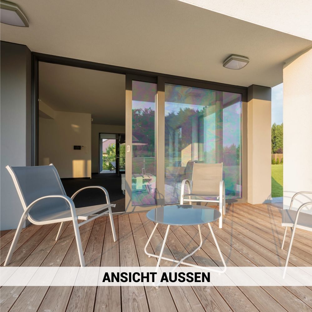 Sonnenschutzfolie innen SOL‑rbw rainbow winter