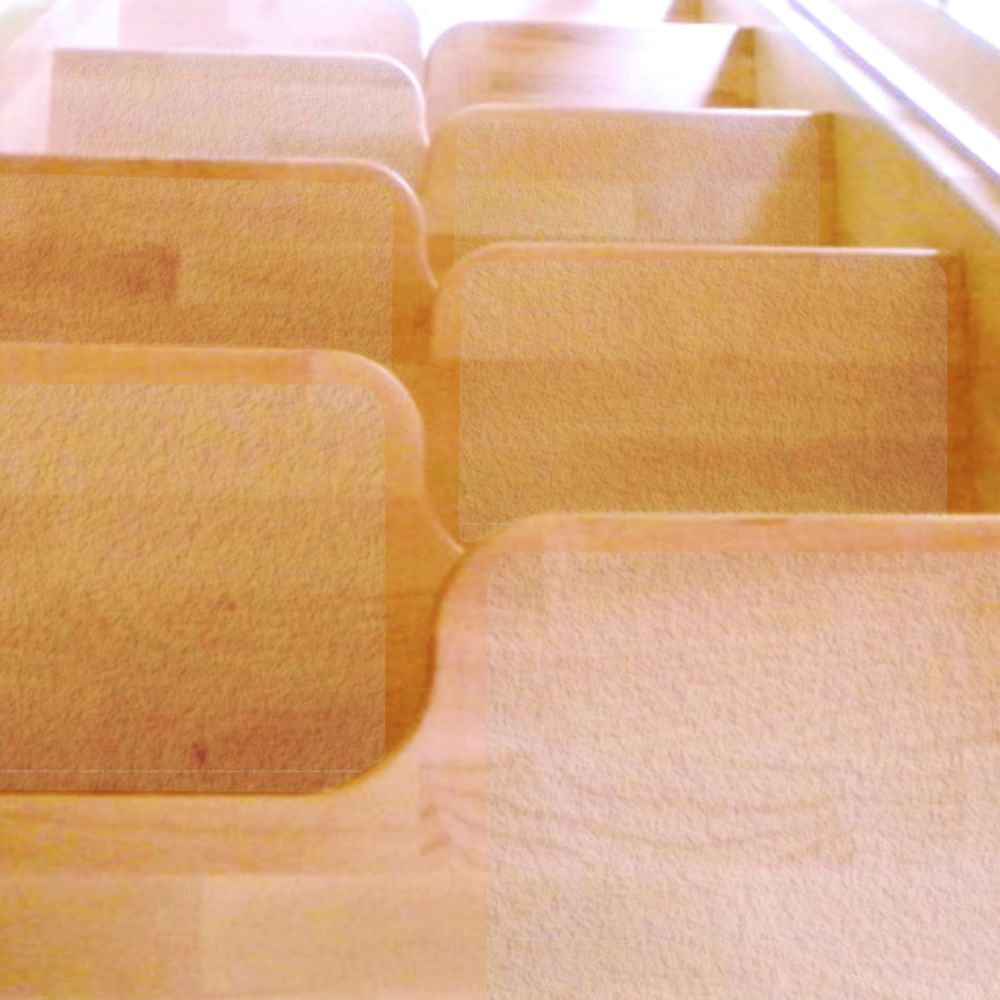 Antirutschfolie Raumspartreppe