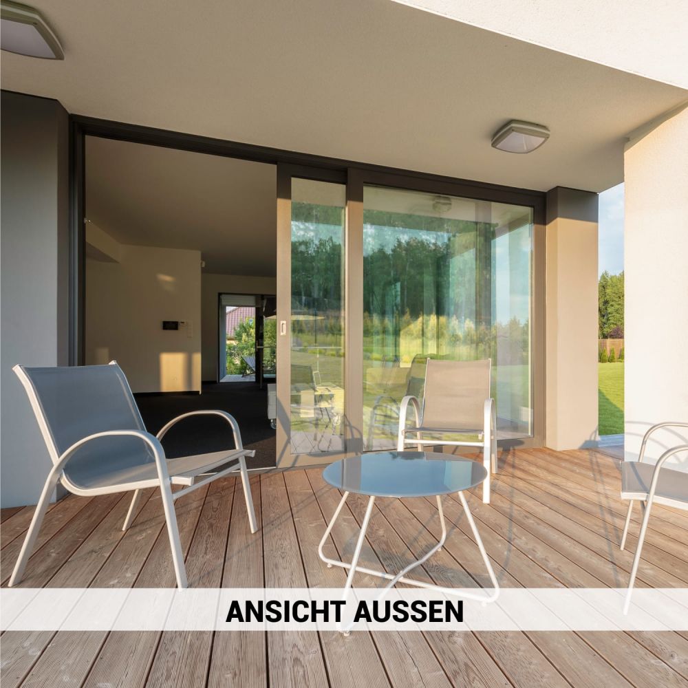 Sonnenschutzfolie außen SOL‑50X silber hell Sonnenschutzfolie außen SOL‑50X silber hell