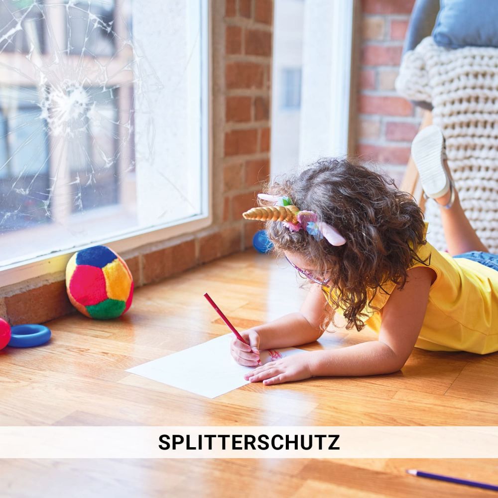 Splitterschutzfolie innen Safe-4mil 100my