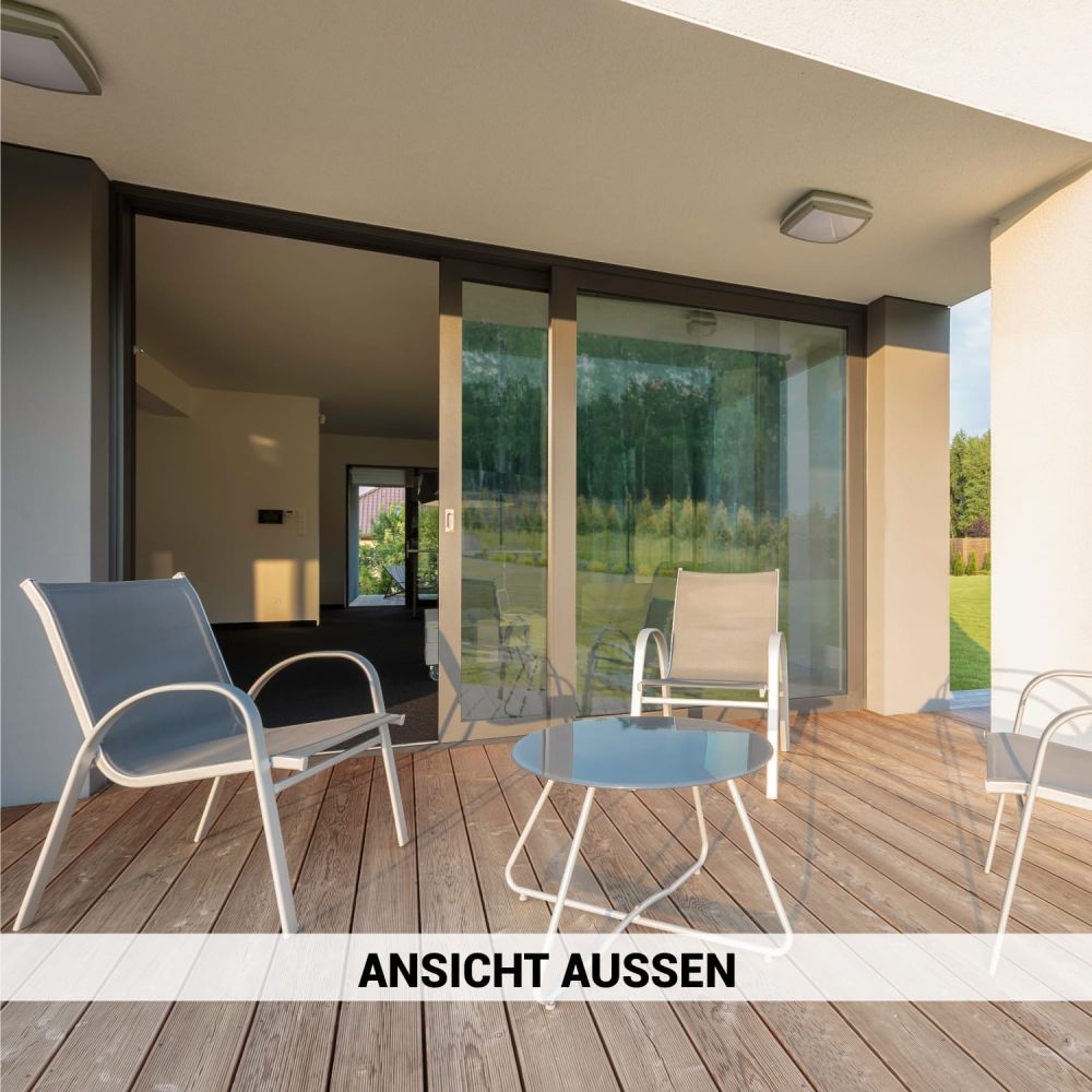 Sonnenschutzfolie außen SOL‑ti50X titan hell