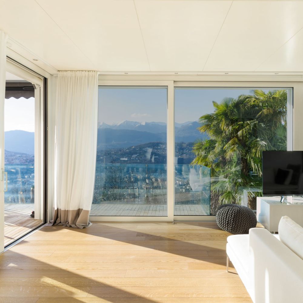 Sonnenschutzfolie außen SOL‑ti50X titan hell