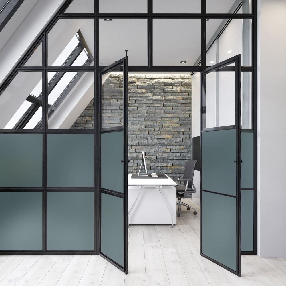 Sichtschutzfolie SOL-GM Grau matt