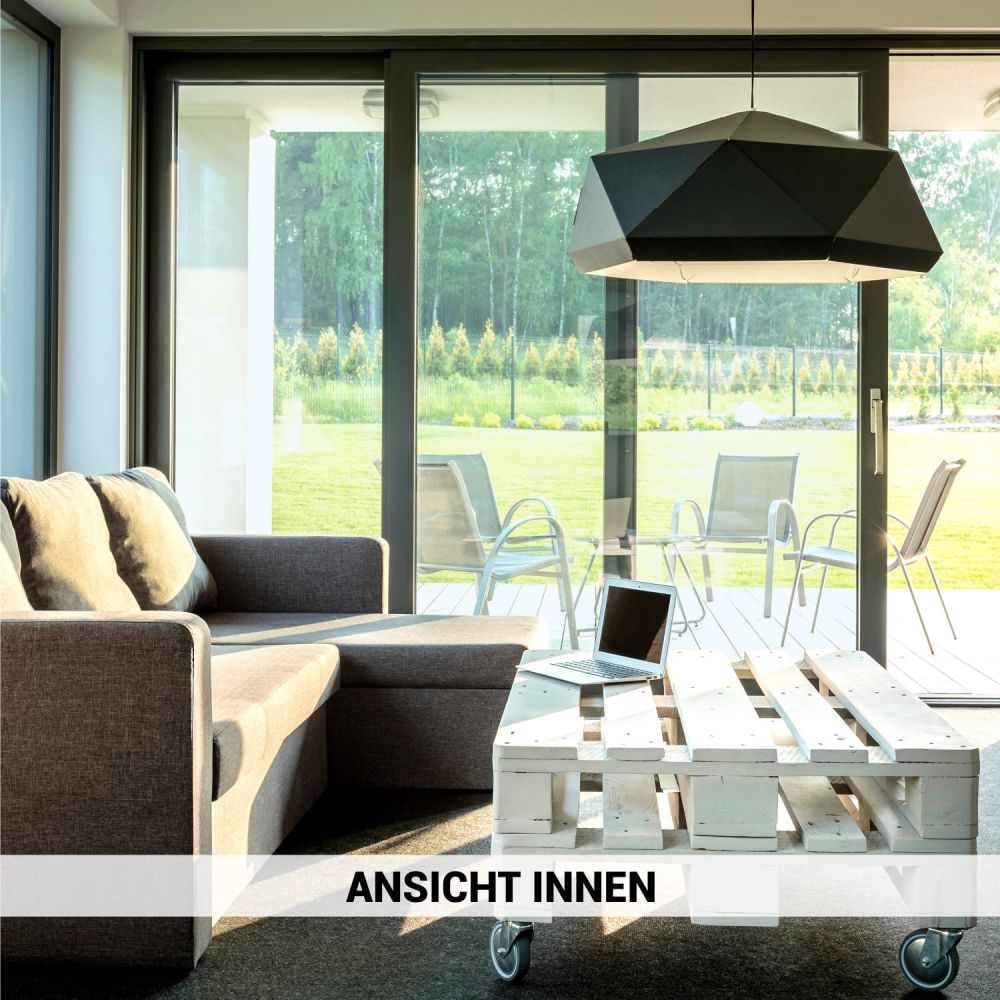 Sonnenschutzfolie außen SOL‑cl75X clearLite