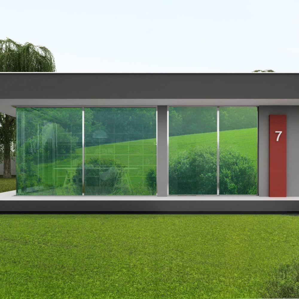 Sonnenschutzfolie außen SOL‑gr20X grün dunkel