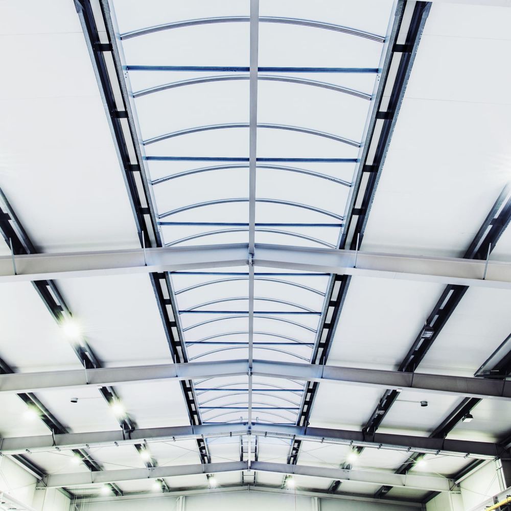 Polycarbonatfolie weiß