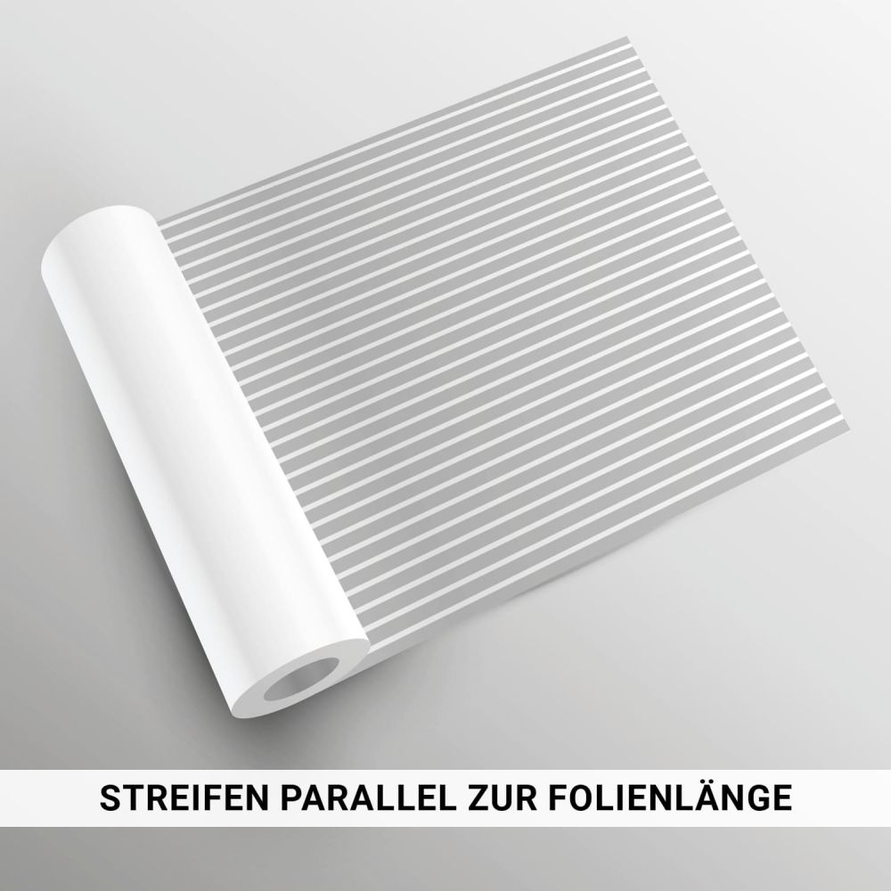 Milchglasfolie SOL-DF11 weiße Streifen 10 mm Milchglasfolie SOL-DF11 weiße Streifen 10 mm