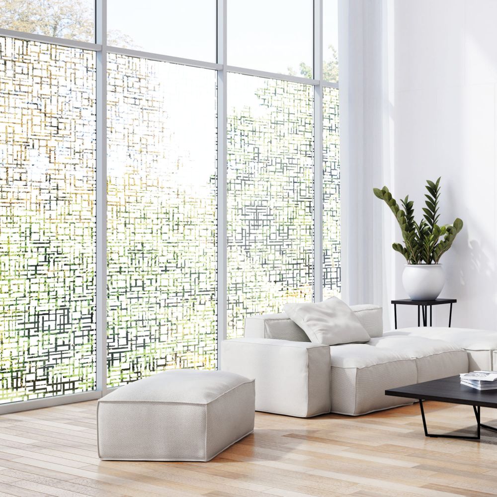 Milchglasfolie SOL-DF13 Geometrie