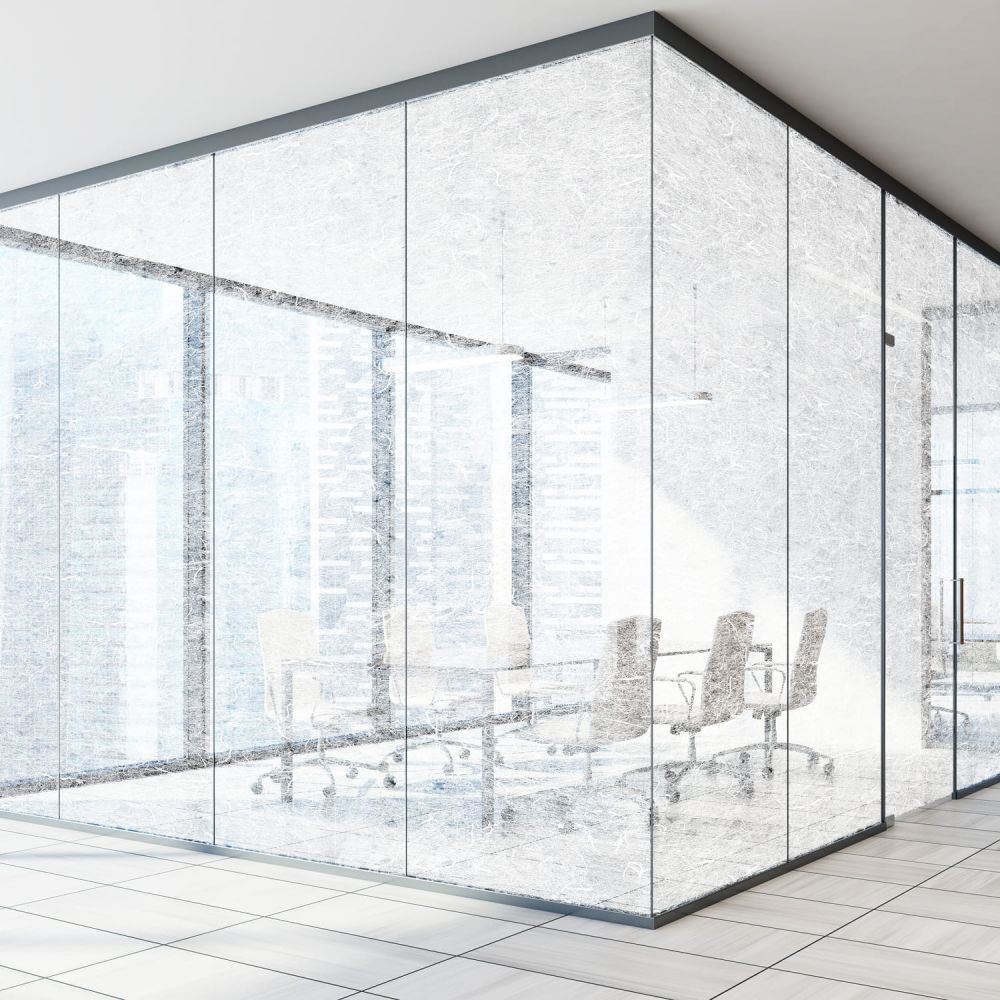 Milchglasfolie SOL-DF07 Engelshaar