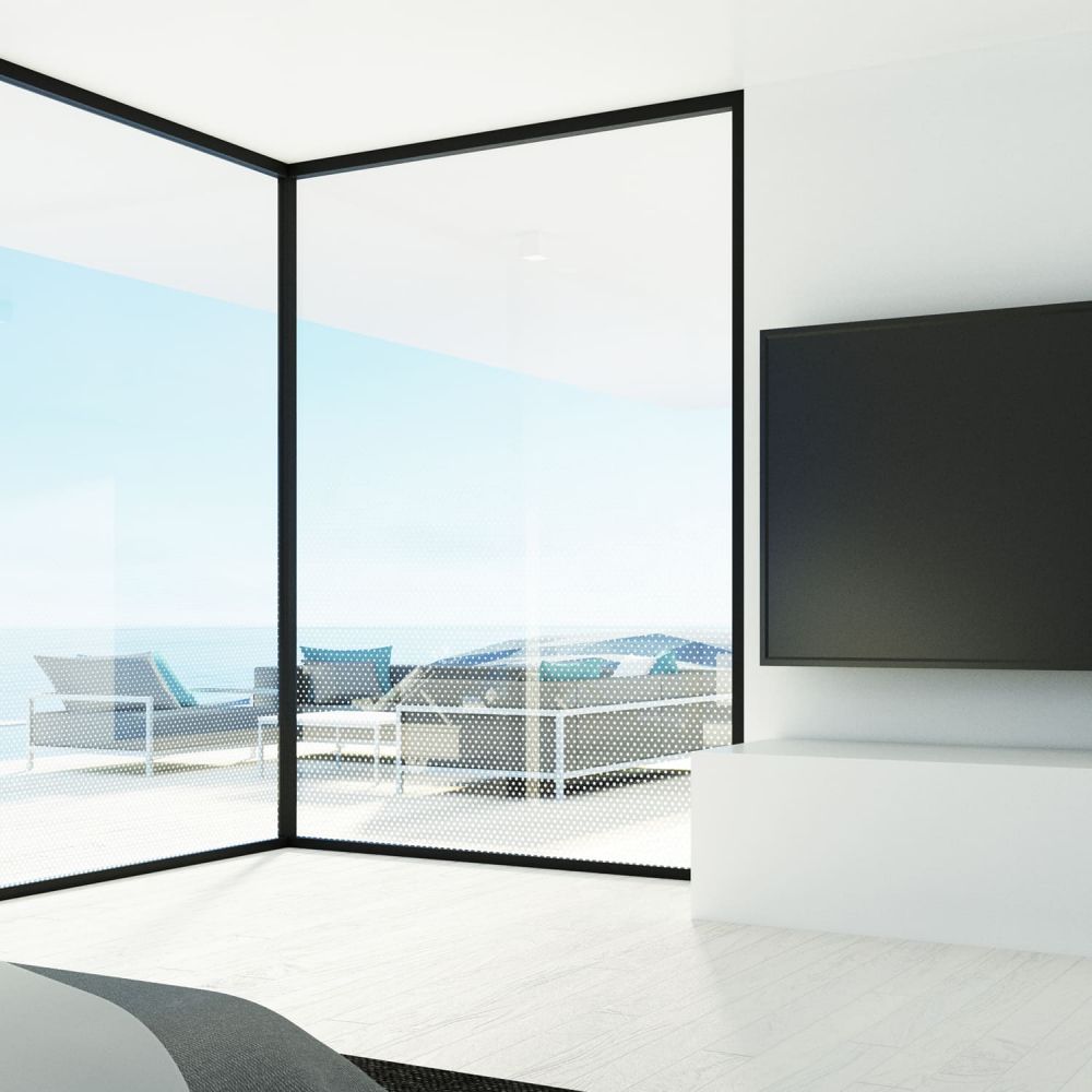 Milchglasfolie SOL-DF15 matte Verlaufsfolie Milchglasfolie SOL-DF15 matte Verlaufsfolie