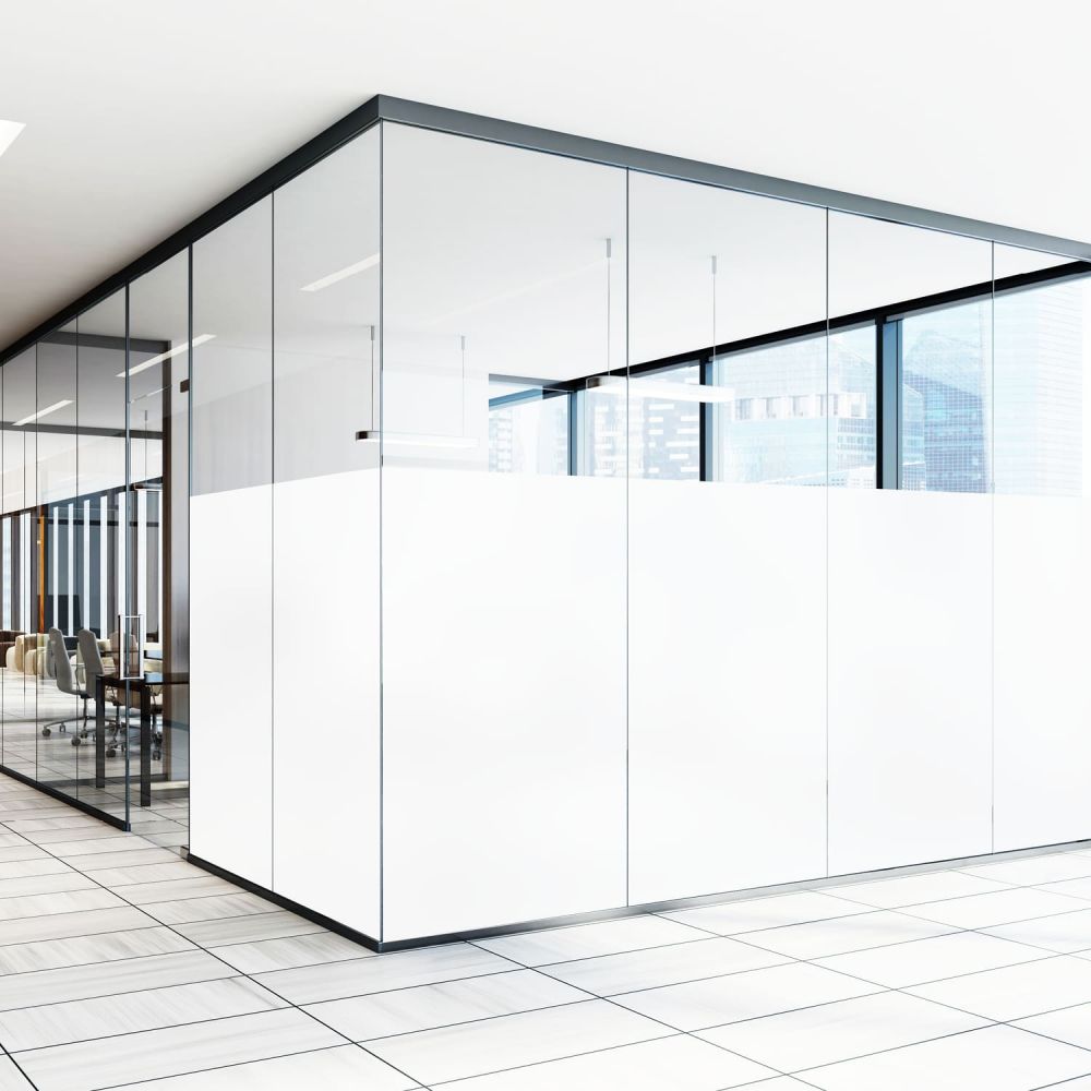 Milchglasfolie für innen & außen SOL-MFS Matt fein silber