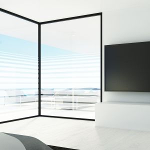 Milchglasfolie SOL-DF16 Horizontale Streifen Milchglasfolie SOL-DF16 Horizontale Streifen