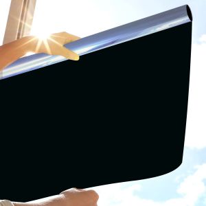 Sonnenschutzfolie außen SOL‑sbX silber black