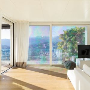 Sonnenschutzfolie innen SOL‑rbw rainbow winter