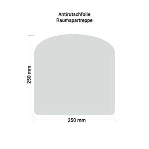 Antirutschfolie Raumspartreppe