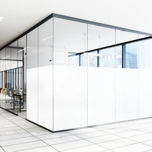 Milchglasfolie - Weiß seidenmatt - 182,4 cm Rollenbreite