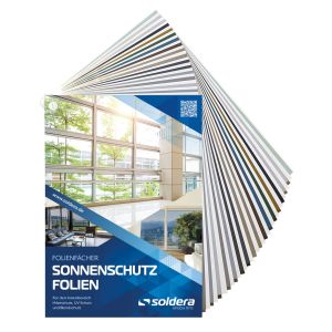 Musterfächer Sonnenschutzfolie innen
