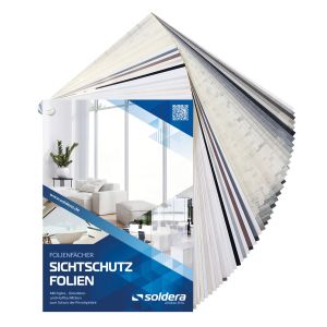 Musterfächer Sichtschutzfolie