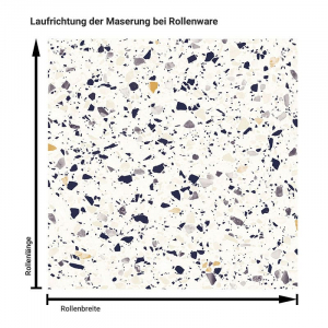 Naturstein AF-NH10 Terrazzo Mixed Blue