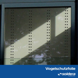 Vogelschutzfolie Set - Kreise - 1 Rolle + Montage Kit