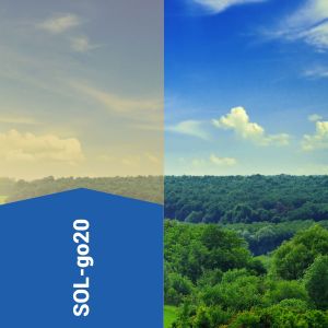 Sonnenschutzfolie innen SOL‑go20 gold dunkel Sonnenschutzfolie innen SOL‑go20 gold dunkel