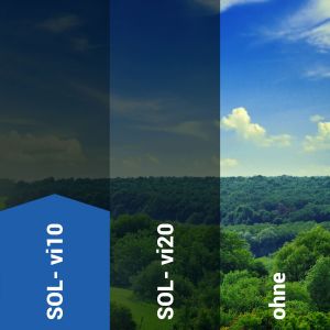 Sonnenschutzfolie innen SOL‑vi10 vista dunkel