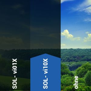 Sonnenschutzfolie außen SOL‑vi10X vista dunkel