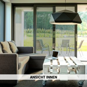 Sonnenschutzfolie außen SOL‑ti50X titan hell