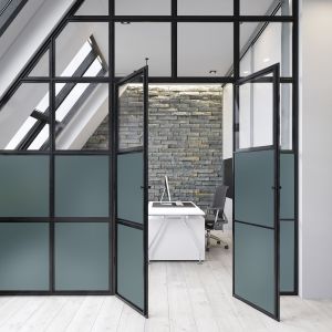 Sichtschutzfolie SOL-GM Grau matt