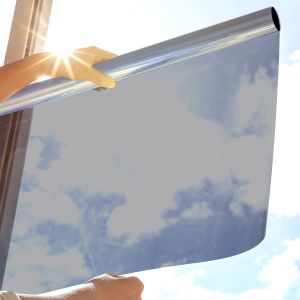 Dachfensterfolie außen SOL‑sky silber dunkel Dachfensterfolie außen SOL‑sky silber dunkel