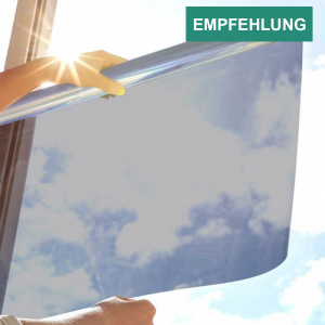 Sonnenschutzfolie außen SOL‑20XC Classic silber dunkel