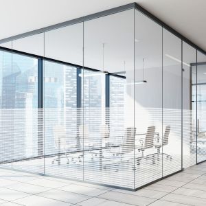 Milchglasfolie SOL-DF10 Jalousien Effekt