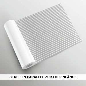 Milchglasfolie SOL-DF11 weiße Streifen 10 mm Milchglasfolie SOL-DF11 weiße Streifen 10 mm