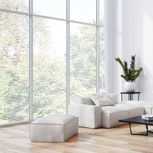 Milchglasfolie SOL-DF12 weiße Streifen 18 mm