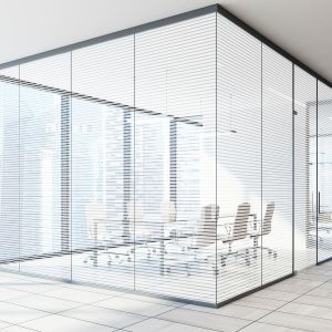 Milchglasfolie SOL-DF12 weiße Streifen 18 mm