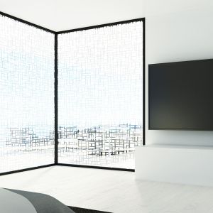 Milchglasfolie SOL-DF13 Geometrie