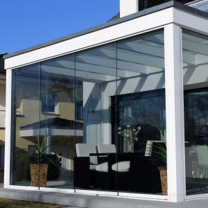 Wintergartenfolie außen SOL‑WGF‑S für Senkrechtverglasung