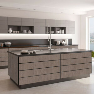 GREY LINE OAK STRUCTURED - Holz - Möbel- und Dekorfolie