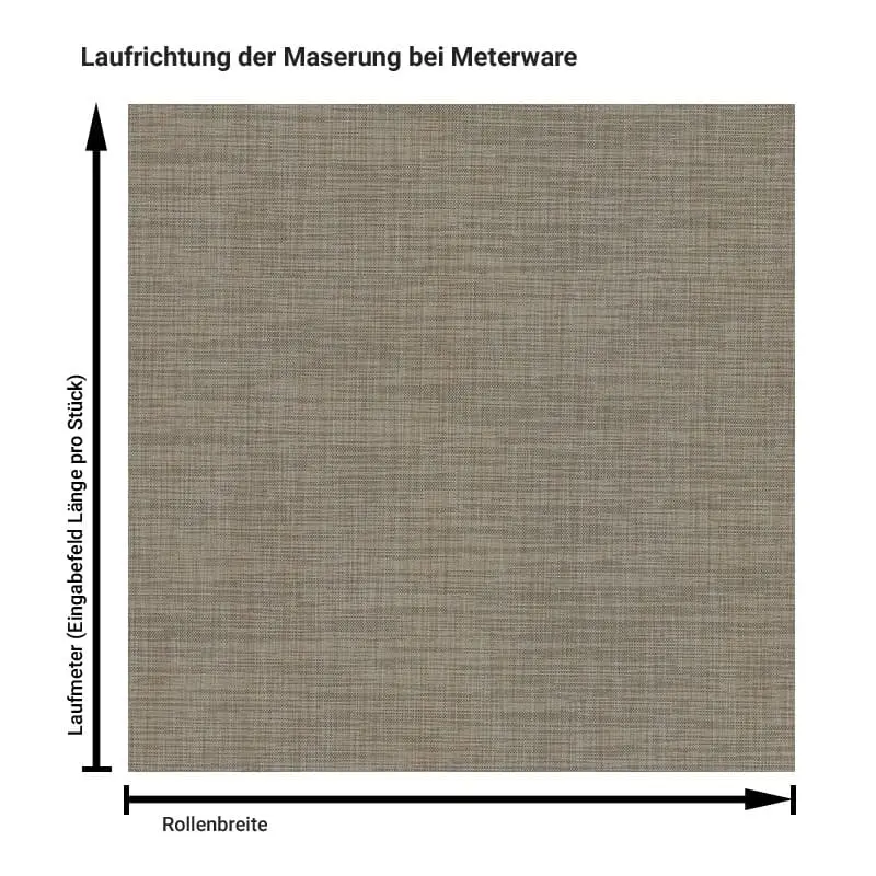 Stoff „Woven Beige“ – Klebefolie in Stoffoptik