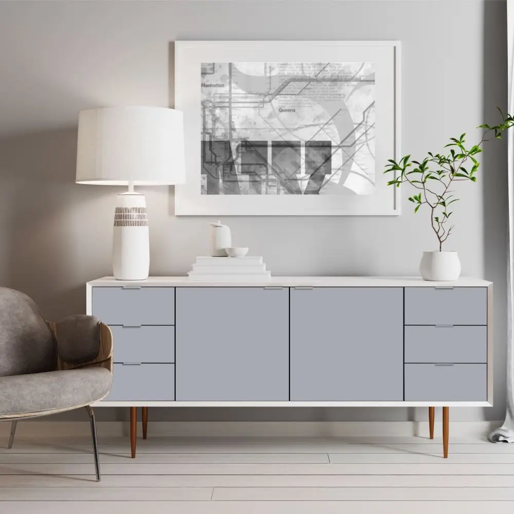 Farbe „Elefantengrau“ – Klebefolie in Unifarbe