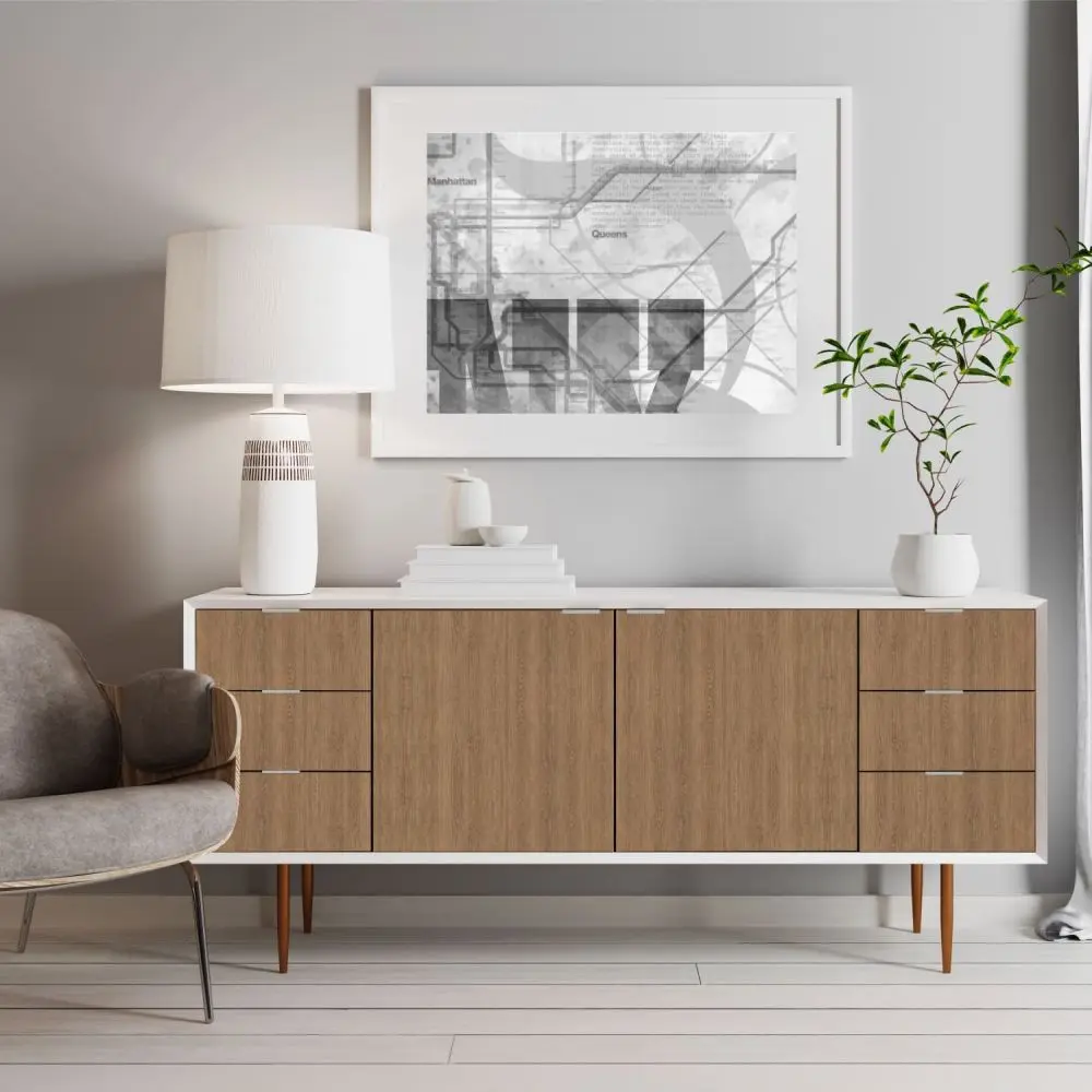 Eiche „Structured Oak“ – Klebefolie in Holzoptik