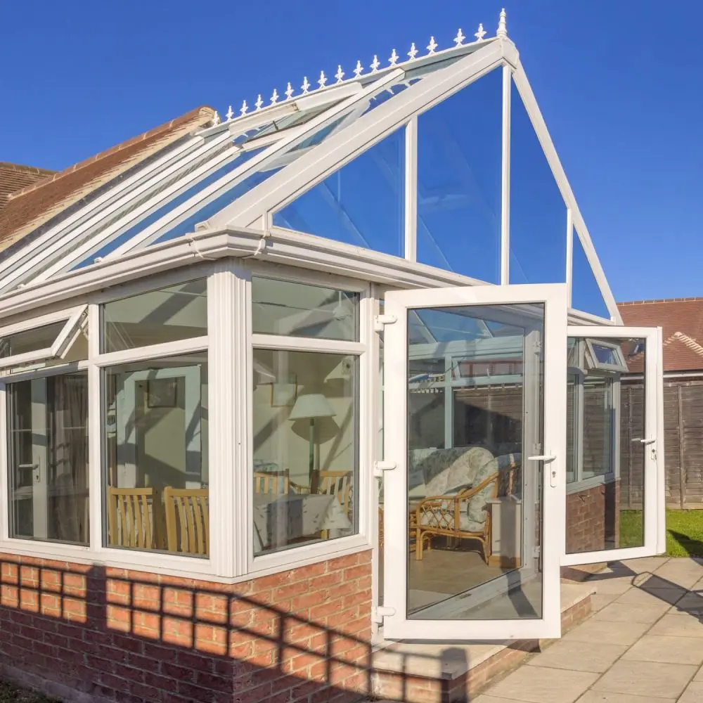 Wintergartenfolie außen SOL-WGF-S für Senkrechtverglasung