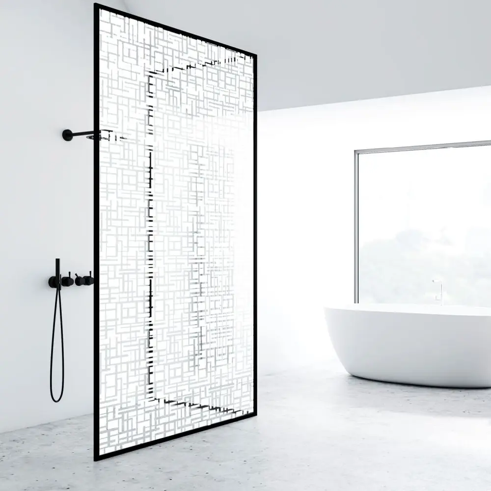 Milchglasfolie SOL-DF13 Geometrie