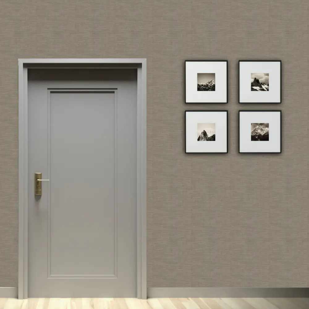 Stoff „Woven Beige“ – Klebefolie in Stoffoptik