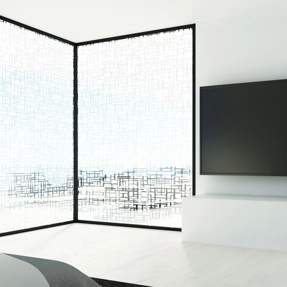 Milchglasfolie SOL-DF13 Geometrie